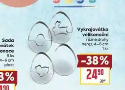 Billa Vykrajovátka velikonoční různé druhy nerez, 4-6 cm 1ks nabídka