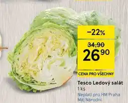 Tesco Tesco Ledový salát, 1 ks nabídka