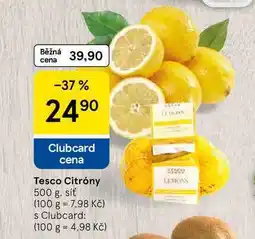 Tesco Tesco Citróny nabídka