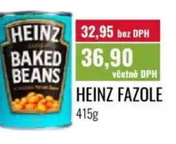 Ratio Heinz fazole nabídka