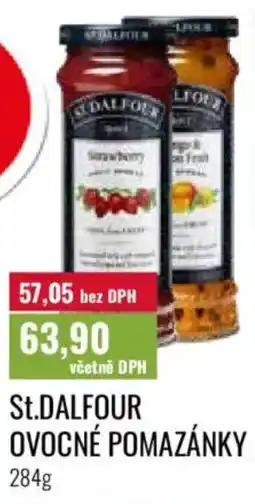 Ratio St.DALFOUR Ovocné pomazánky nabídka