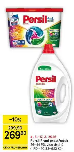 Tesco Persil Prací prostředek, 26-44 dávek nabídka