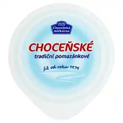 Tesco Choceňská Mlékárna Choceňské tradiční pomazánkové neochucené 200g nabídka