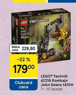Tesco LEGO Technik 42218 Kombajn John Deere 1470H nabídka
