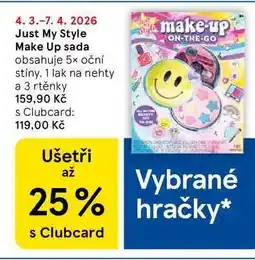 Tesco Just My Style Make Up sada nabídka
