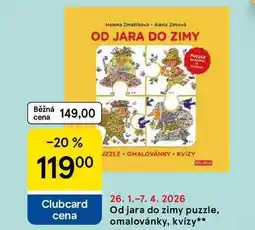 Tesco Od jara do zimy puzzle, omalovánky, kvízy nabídka