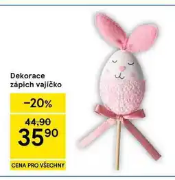 Tesco Dekorace zápich vajíčko nabídka