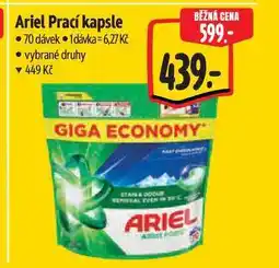 Albert Ariel Prací kapsle 70 dávek nabídka