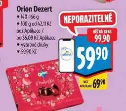 Albert Orion Dezert nabídka