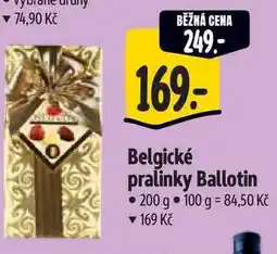 Albert Belgické pralinky Ballotin nabídka