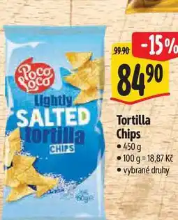 Albert Tortilla Chips nabídka