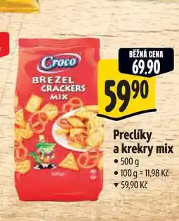 Albert Preclíky a krekry mix nabídka