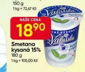 Hruška Valašská Smetana kysaná 15% nabídka