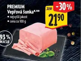 Albert PREMIUM Vepřová šunka nabídka