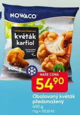 Hruška NOWACO Obalovaný květák předsmažený nabídka