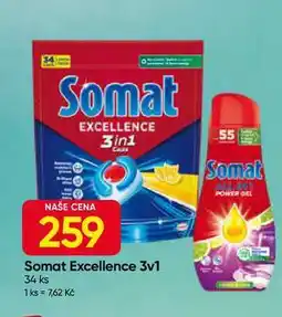 Hruška Somat Excellence 3v1 34 ks nabídka