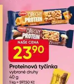 Hruška EMCO Proteinová tyčinka vybrané druhy nabídka