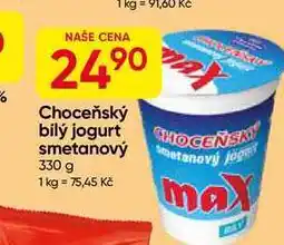 Hruška Choceňský bilý jogurt smetanový nabídka