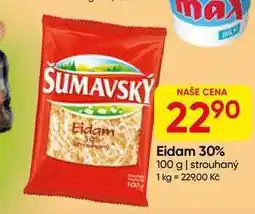 Hruška Šumavský Eidam 30% 100 g strouhaný nabídka