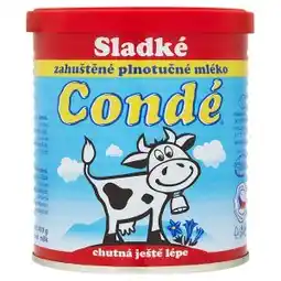 Albert Condé Sladké zahuštěné plnotučné mléko 410g nabídka