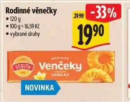 Albert Rodinné věnečky nabídka