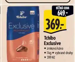 Albert Tchibo Exclusive zrnková káva nabídka