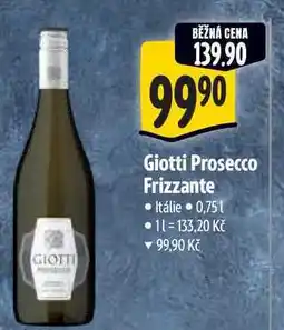 Albert Giotti Prosecco Frizzante nabídka