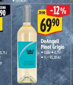 Albert DeAngeli Pinot Grigio nabídka