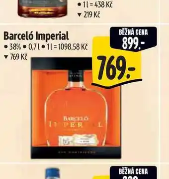 Albert Barceló Imperial nabídka