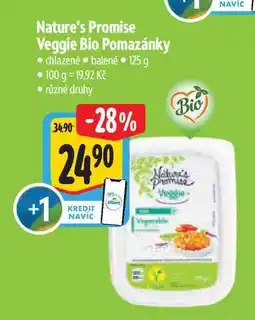Albert Nature's Promise Veggie Bio Pomazánky nabídka