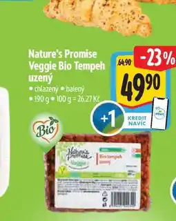Albert Nature's Promise Veggie Bio Tempeh uzený nabídka
