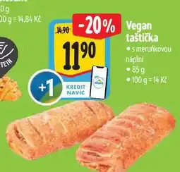 Albert Vegan taštička nabídka