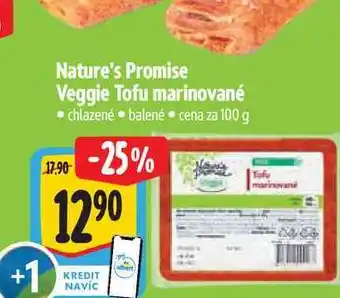 Albert Nature's Promise Veggie Tofu marinované nabídka