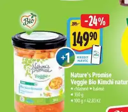 Albert Nature's Promise Veggie Bio Kimchi natur nabídka