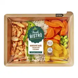 Albert Fresh Bistro Kokosové kuře s rýží a zeleninou 400g nabídka
