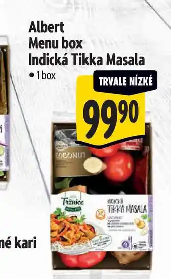 Albert Albert Menu box Indická Tikka Masala 1 box nabídka