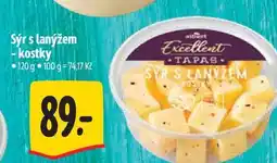 Albert Sýr s lanýžem - kostky nabídka