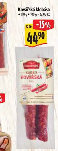 Albert Kovářská klobása nabídka