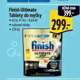 Albert Finish Ultimate Tablety do myčky 45 ks nabídka