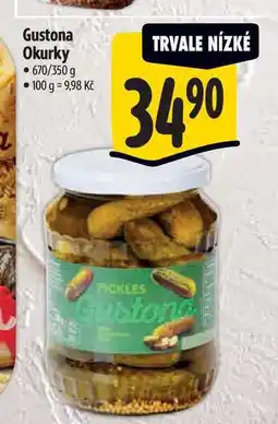 Albert Gustona Okurky 670/350 g nabídka