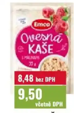 Ratio Emco kaše ovesná nabídka