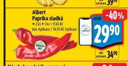 Albert Albert Paprika sladká 2 ks nabídka
