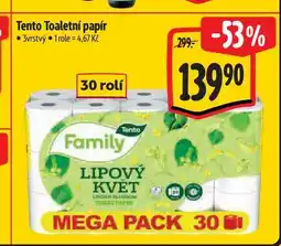 Albert Tento toaletní papír 3-vrstvý 30 ks nabídka