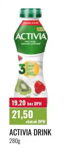 Ratio Activia drink nabídka