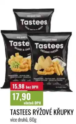 Ratio Tastees rýžové křupky nabídka