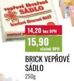 Ratio Brick vepřové sádlo nabídka