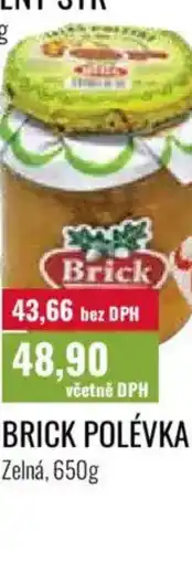Ratio Brick polévka nabídka