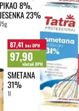 Ratio Smetana 31% nabídka