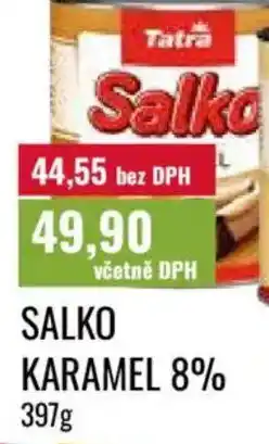 Ratio Salko karamel 8% nabídka