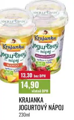 Ratio Krajanka jogurtový nápoj nabídka
